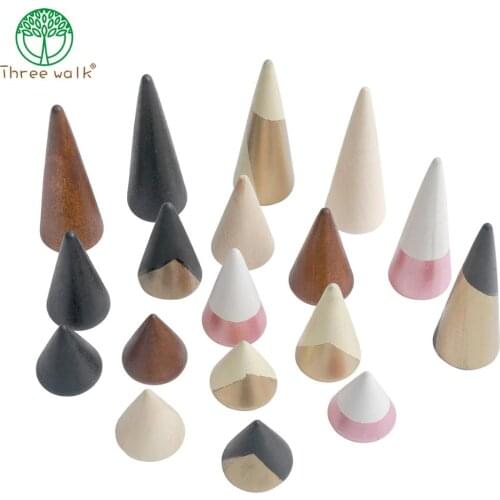 Ring Cone Set Wood Mothers day gift Jewelry Display Ring Organiser Ringorganiser Christmas Gift