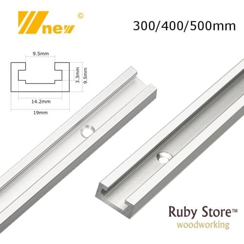 300/400/500mm W-new Non-Standard Small Aluminium T-track