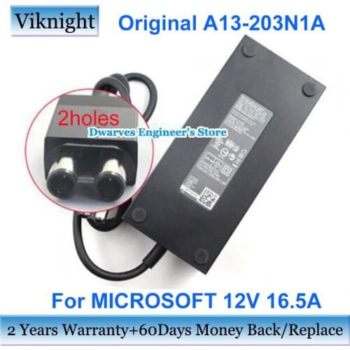 Genuine A13-203N1A ac power adapter for MICROSOFT 12V 16.5A 198W P/N X892290-003 004 XBOX ONE 1 CONSOLE BRICK 1540 charger