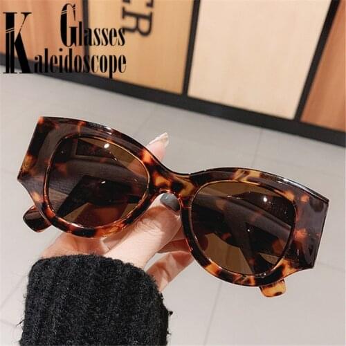 Cat Eye Sunglasses Women Luxury Brand Designer Sun Glasses for Men Oval Mirror Vintage Black Eyewear Ladies Travel UV400 Goggles