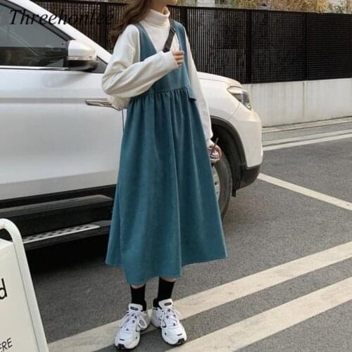 Korean Fashion Sleeveless Dresses For Women Solid Button Ins Mid-Calf Simple Oversize Stylish Lady Casual Dress Vestidos