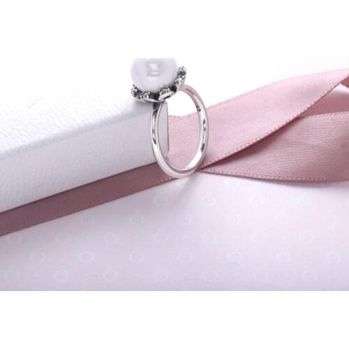 Ajax Girls 925 Sterling Silver Charm Elegant Dating Engagement Wedding Finger Ring Jewelry Womens Gifts