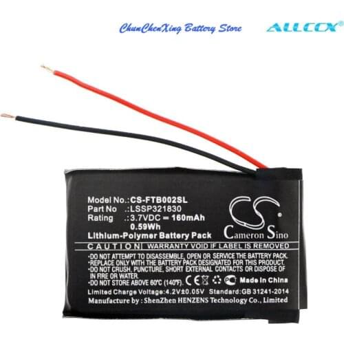 Cameron Sino 160mAh Smartwatch Battery LSSP321830 for Fitbit Blaze, FB502
