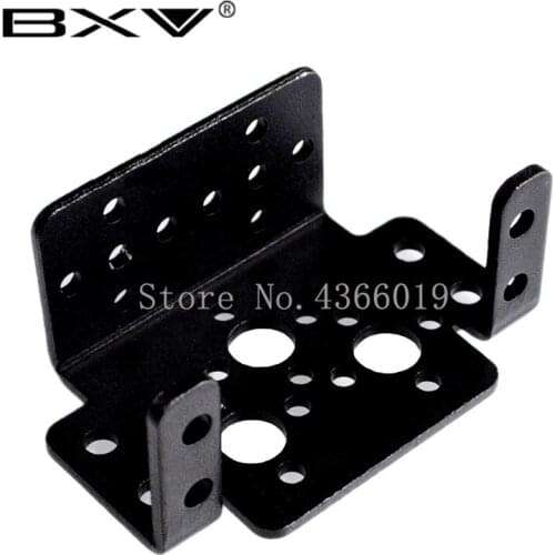 1pcs/lot Aluminum Multipurpose Brackets For Standard Servos And Robot Arm Mechanical Robot Mount For MG995 MG996R MG945 MG946