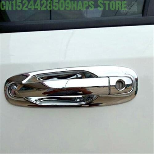 Car Styling For Chevrolet Optra Lacetti Daewoo Nubira 2005-2008 Stickers Chrome Exterior Door Handle Cover Door Handle Bowl Trim