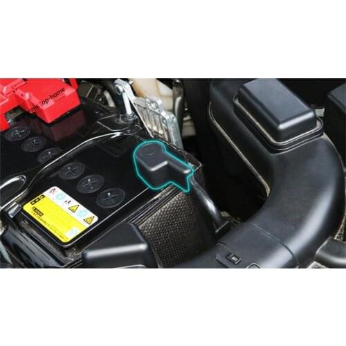 Yimaautotrims Engine Battery Anode Negative Electrode Cover Kit Fit For Nissan X-Trail X Trail T32 Rogue 2014 2015 2016 Interior