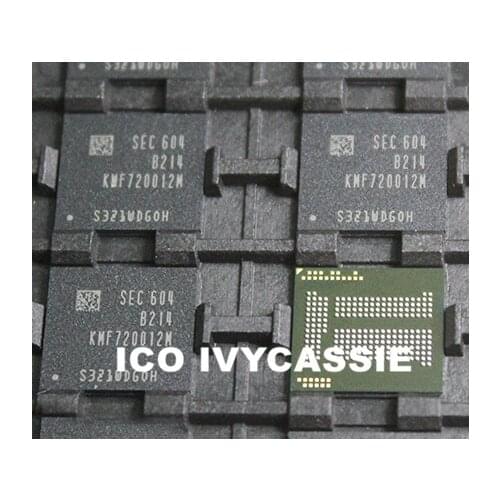KMF720012M-B214 eMMC EMCP UFS BGA221 Chip NAND Flash Memory IC 8GB 64+8 Soldered Ball Pins