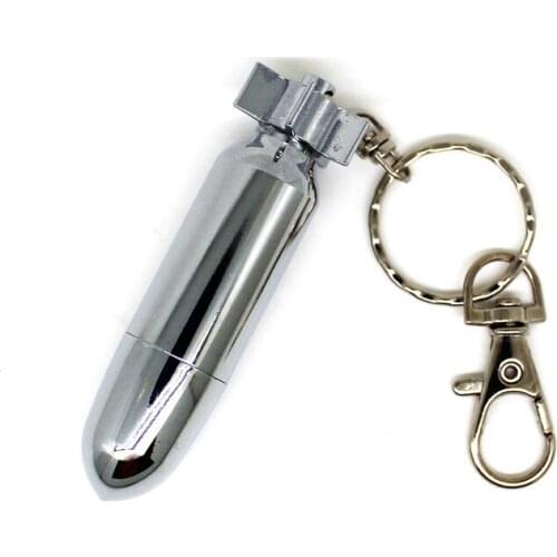 Metal Keychain Mini Missile Bomb 64GB 128GB USB Flash Drives U Disk Memories Stick Pendrive Pen Drive 4GB 8GB 16GB 32GB Cle