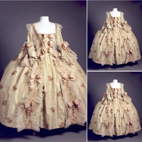 2017 new!Customer-made Luxs Vintage Costumes Victorian Dresses Scarlett Civil War dress Cosplay Lolita dresses US4-36 C-1079