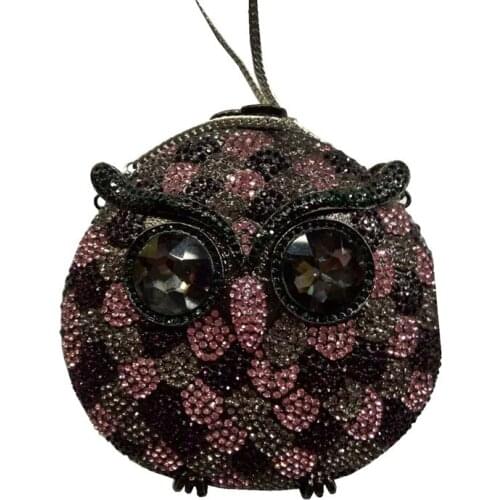 New Dazzling Women Crystal Evening Metal Clutches Womans Bags Brand Designers 2020 Clutches Wedding Bags Luxury Bag for Women