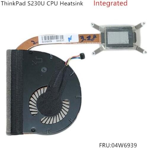 New Original For Lenovo Thinkpad S230U CPU Heatsink Cooling Fan 04W6939