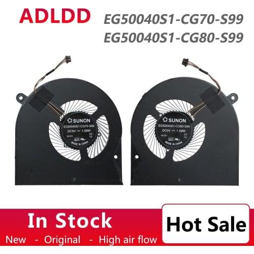 New original cpu cooling fan cooler for EG50040S1-CG80-S99 EG50040S1-CG70-S99 DV 5V 2.5W