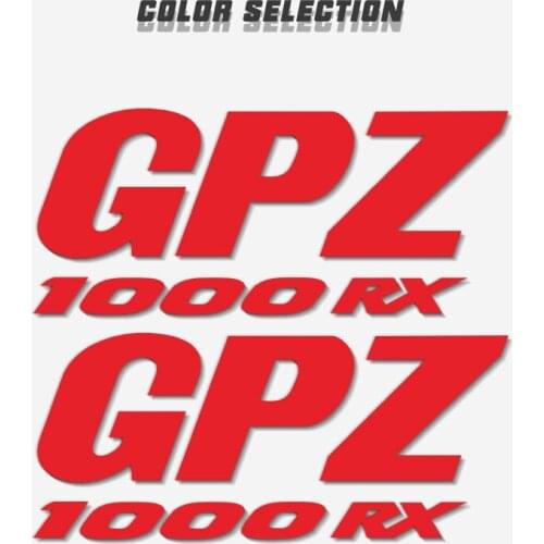 Pegatinas Motorcycle Reflective Stickers Body helmet fuel tank Waterproof logo decal For Suzuki GPZ1000 RX gpz 1000rx