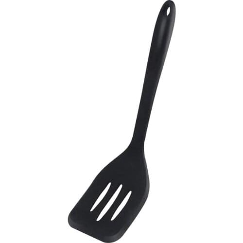 Food-grade silicone all-in-one bag iron leaky spatula non-stick spatula high temperature resistant, easy to clean and sanitary