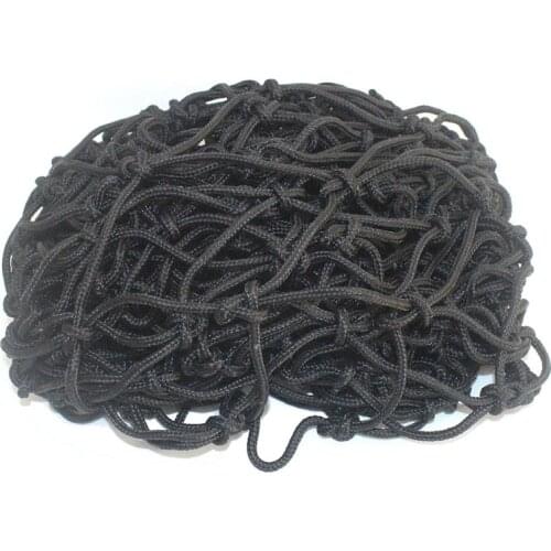 Customer Size Black Rope Decoration Net Children Protect Safety Net Stairs Anti Falling Nylon Cover Hanging Netting 4mm Grid 8cm