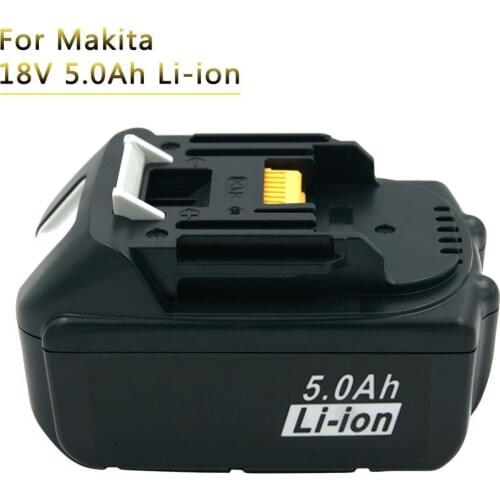 5000mAh Li-ion Replacement Rechargeable Battery for Makita 18V Cordless Power Tools BL1850 BL1840 BL1860 BL1830 LXT400
