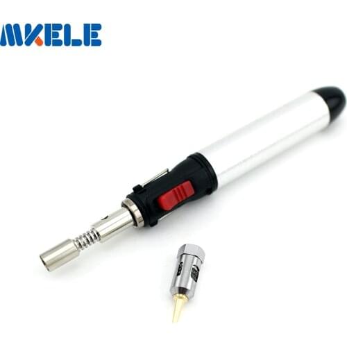 High quality Portable Heat Gun Flame Butane Gas Soldering Iron Pen Torch Welding Tool Gas Torch soldering Gas gun