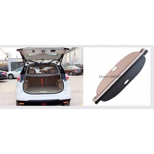 For Nissan X-Trail X Trail T32 Rogue 2014 2015 2016 Rear Trunk Security Shield Cargo Decoration Protection Cover Trim