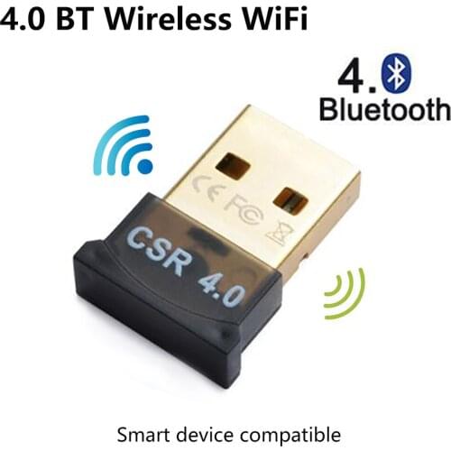 Free Drive USB Blueteeth Adapter BT4.0 / BT5.0 Audio Receiver Transmitt Support Computer Blueteeth Window8/10