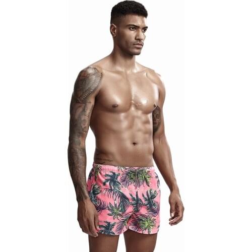 Quick-drying Loose Beach Pants Mens Tide Brand Thailand Seaside Holiday Couple Wear Three-point Swim Trunks Fashion Shorts