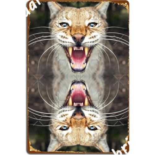 Wild Whiskers Metal Sign Kitchen Plaques Wall Pub Custom Tin Sign Poster