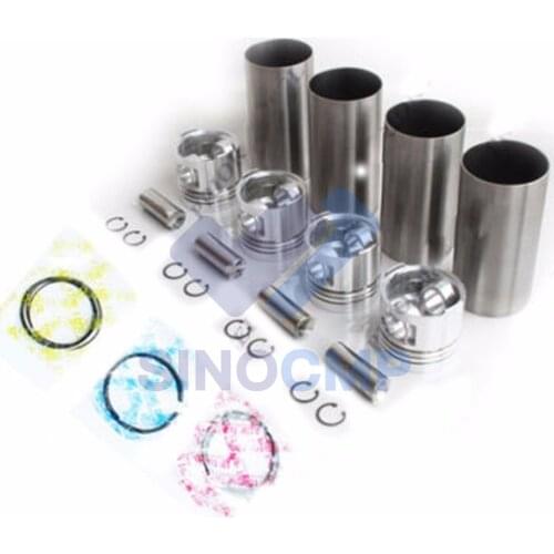 4JH1 4JH1TC Engine Pistons Liner Set for 3.0L 2999 ccm IsuzuD-MAX ELF NKR77 BIGHORN HOLDEN RODEO PICKUP TRUCK