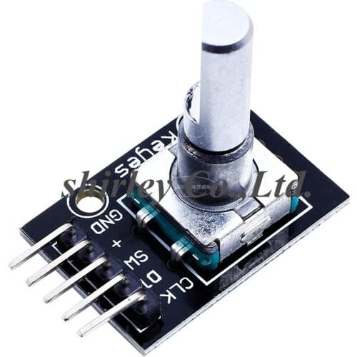 360 Degrees Rotary Encoder Module For Arduino Brick Sensor Switch Development Board KY-040 With Pins