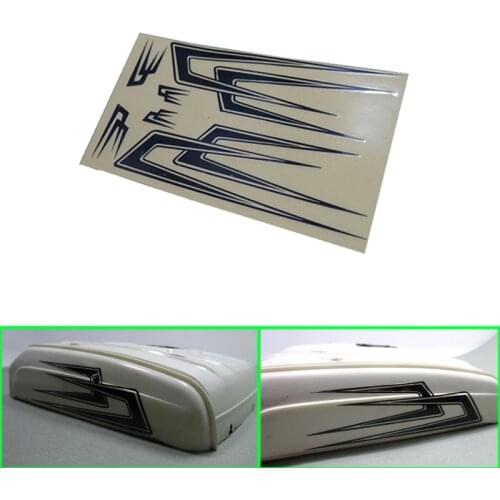 Dedicated Stickers for Roof Decoration for 1/14 Tamiya RC Truck Trailer Tipper Scania R620 Car DIY Parts