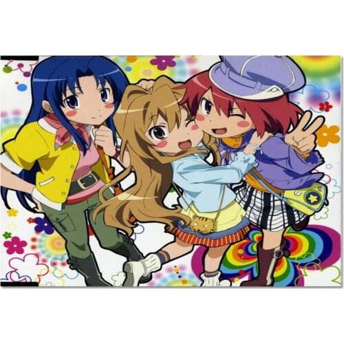 New Arrival Custom Cartoon Anime Toradora! Poster Home Decoration Fashion Silk Fabric Wall Poster Customize Poster 2020.6.15