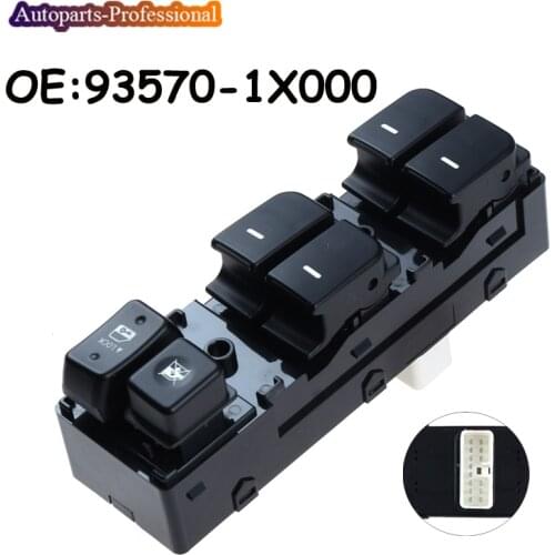 Car accessories For Kia FORTE Cerato 2010 2011 2012 Auto Electric Power Master Window Control Switch 93570-1X000 935701X000