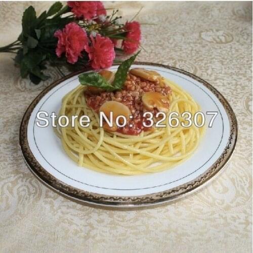 Food customize plastic food model simulation model given false pasta dishes dish mold plastic props show sample Display window