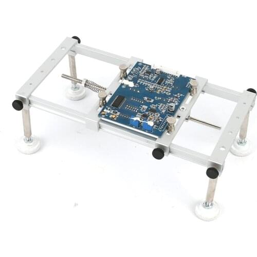 PCB Board Fixture Multifunction Clamp Plate Jig For 20-40X 7-45X Stereo Microscope Camera Electric Soldering Iron Soldering