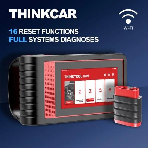 THINKCAR Professional Full System EOBD Auto Scanner ThinkTool Mini Active Test ECU Coding IMMO DPF Oil Reset Car Diagnostic Tool