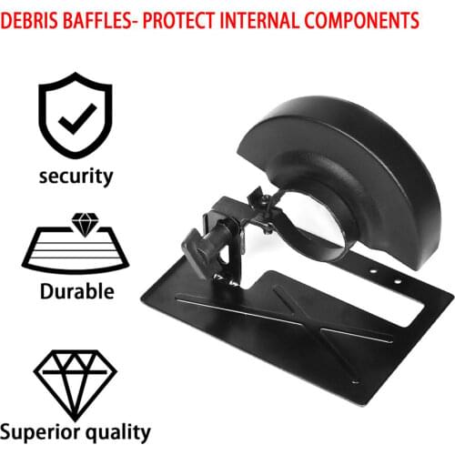 Angle Grinder Cutting Machine Lengthened Cutting Support Sand Holder + Protective Cover Woodworking DIY Portable Tool