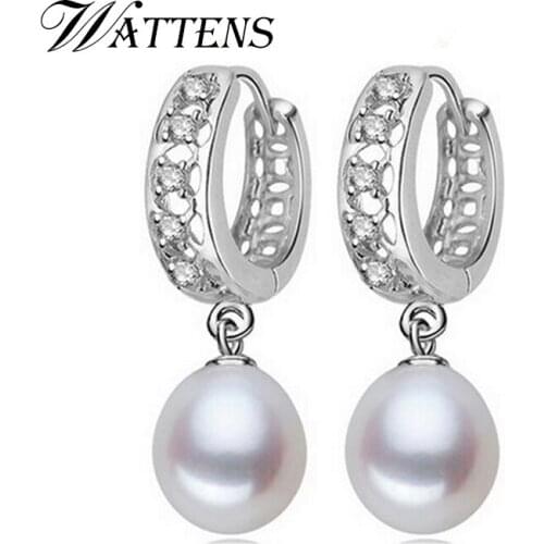Женские серебрянные серьги WATTENS China At AliExpress
