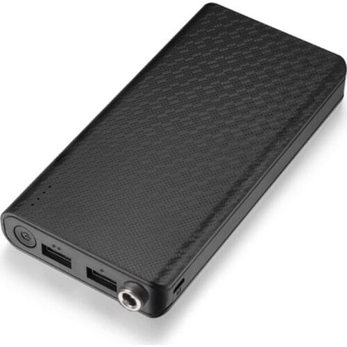 Durable DC Output 9V/12V Dual USB Output DIY 7x18650 Battery Case Non-removable Charging Box Power Bank Shell