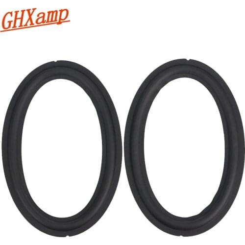 GHXAMP 6 inch * 9 inch Car Speaker Rubber Surround Repair Conventional Sound Box Repairment Folding Edge DIY Suspension