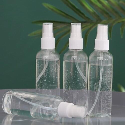 Sale Hot 1PCS 30ml/50ml/100ml Portable Strong Spray Bottles Can Wash Fillable Bottles Transparent Plastic Bottles Travel Goods