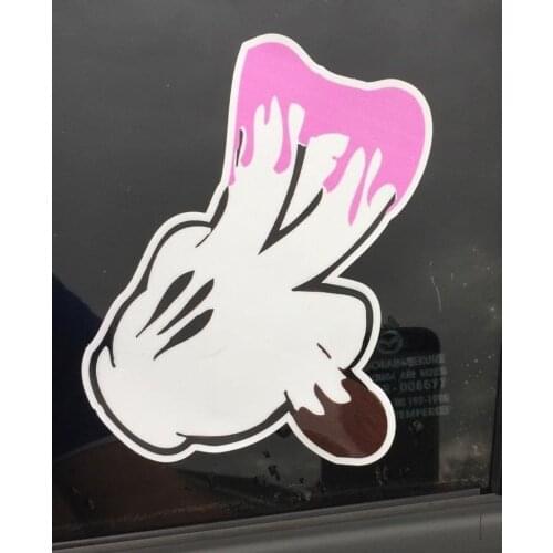 JDM The Shocker Car Vinyl Window Decal Sticker Import Hand Logo Symbol Decals (0025)