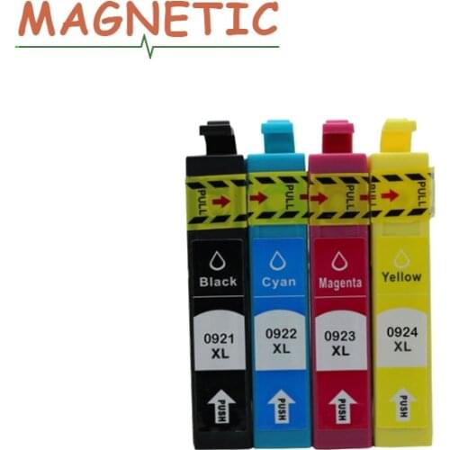 Magnetic T0921 Compatible ink Cartridges for Epson T0921N Stylus CX4300 TX117 T26 T27 TX106 TX119 TX109 Printer cartridge 0921
