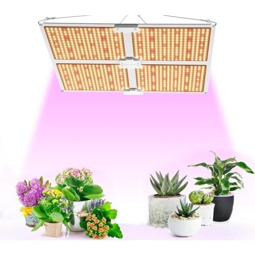 Quantum board 301b LED Grow Light 460W Full Spectrum LED Plant Light 600NM+3000K Veg Flower Plant +Indoor Grow Tent