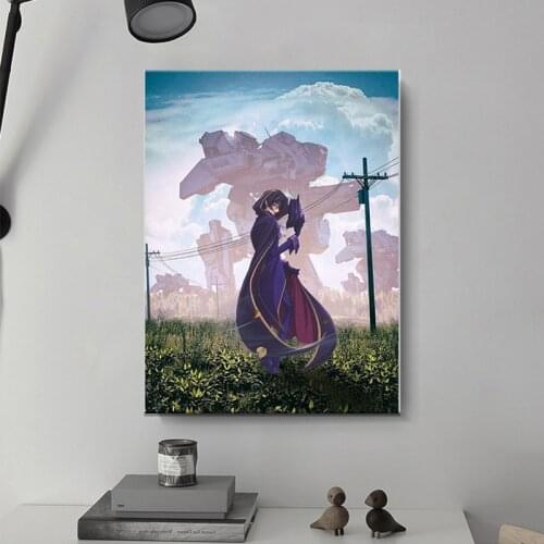 Lelouch Lamperouge Code Geass Anime Home Decor Canvas Painting Wall Pictures Living Room Decoration Art Posters Prints
