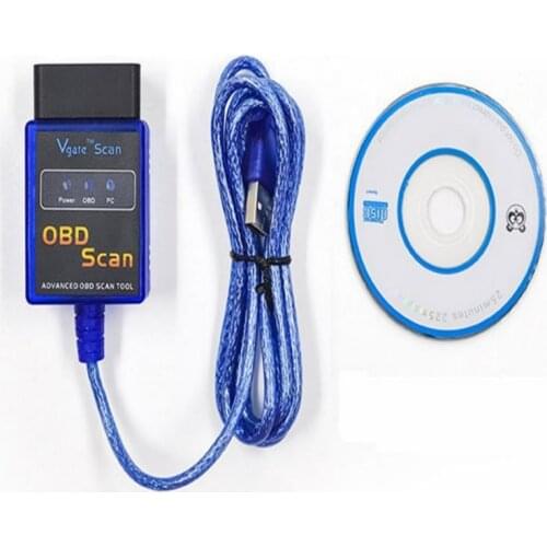 Best Newly V 1.5 Super mini USB elm327 OBDII code reader scanner ELM 327 OBD2 auto diagnostic tool free shipping