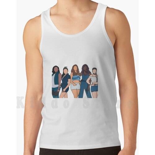 Queen-Evolution Of Girl Groups tank tops vest 100% Cotton Queen Hannah Mrozak Nina Nelson Kaylah Sharve Kaedi Dalley Cora