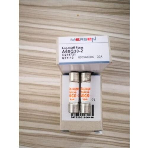 Free shipping 5pcs A60Q30-2 fuse fuse Ferraz French Roland 10X38MM 40A 600V new genuine