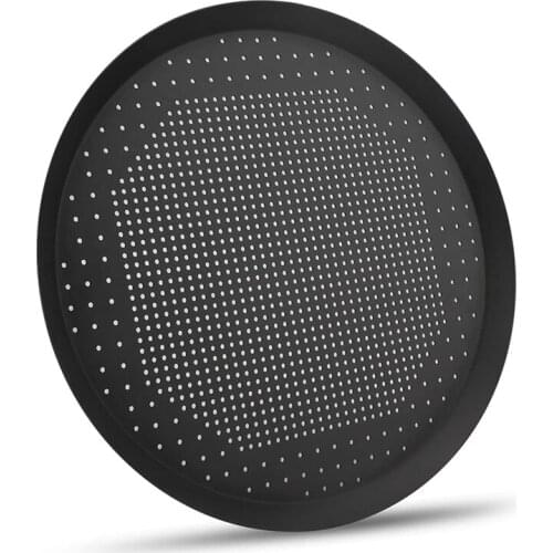 Pizza Pan With Holes,13 Inch Pizza Crisper Cooking Pan,Pizza Tray For Oven,Round Perforated Baking Pan,Baking Tool