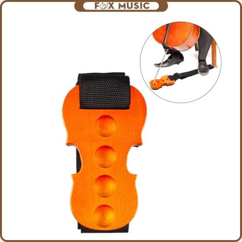 Cello Mat Non-slip Wood Belt Endpin Holder Rest Pad Instrument Floor Protectors Belt