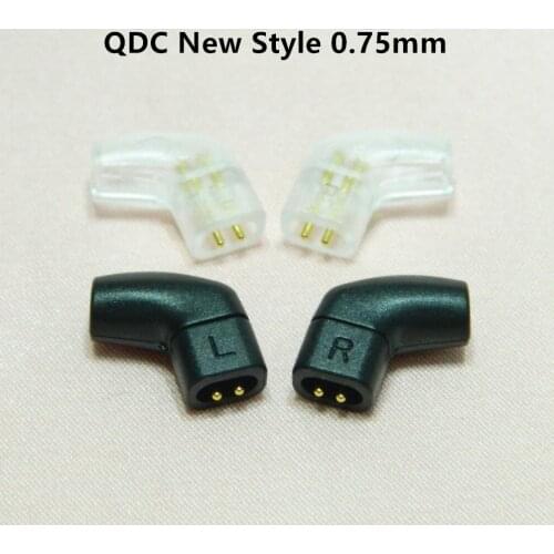 QDC 2 Pins 0.75mm Earphone Pin For RR NF NM2+NA1 Asx 20ba HiFi Headphone Upgrade Plug Solder Wire Connector Audio Jack Headset