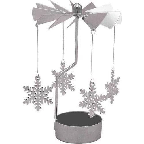 Christmas Home Decor Candle Holder Xmas Elf Doll Cartoon Craft Christmas Ornaments Metal with Gift Box For Navidad New Year 2021