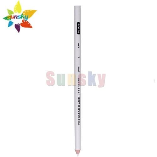 USA PC935 PC938 white black single color draw pencil oily pencil 4.0MM soft big core Sanford Prismacolor Artist oil pencil set